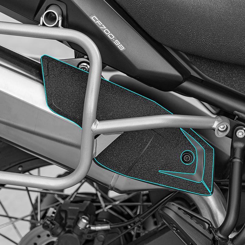Used For 2025 CFMOTO 700MT Motorcycle Carbon Fiber Decoration Protective Stickers Kits Plastic Area