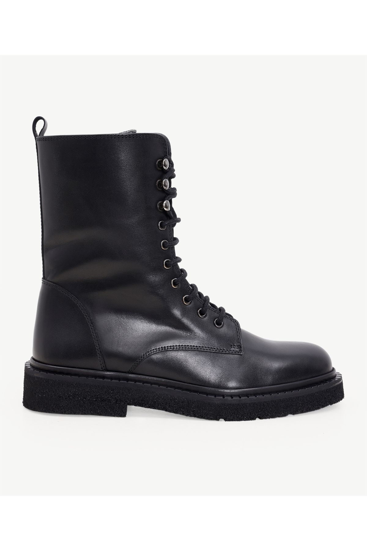 

Women s Modern Stylish Fashion Stone Detailed Leather Lace-Up Boots 37
