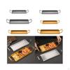 Rectangular Platters Baking Pan Breading Tray Stainless Steel Sheet for Desserts Home