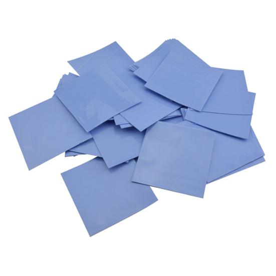 100 Stück 10 x 10 x 1 mm Wärmeleitpad, GPU-Kühlkörper, kühlendes, leitfähiges Silikonkissen