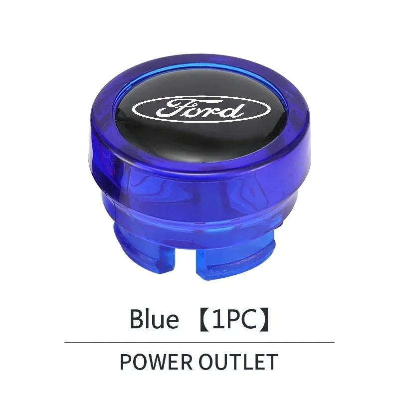 Car Sticker Ford New 2025 Hot Car Cigarette Lighter Dust Cover Plastic Waterproof Dust Protec Cover For Ford Focus Mk3 Fiesta Ra