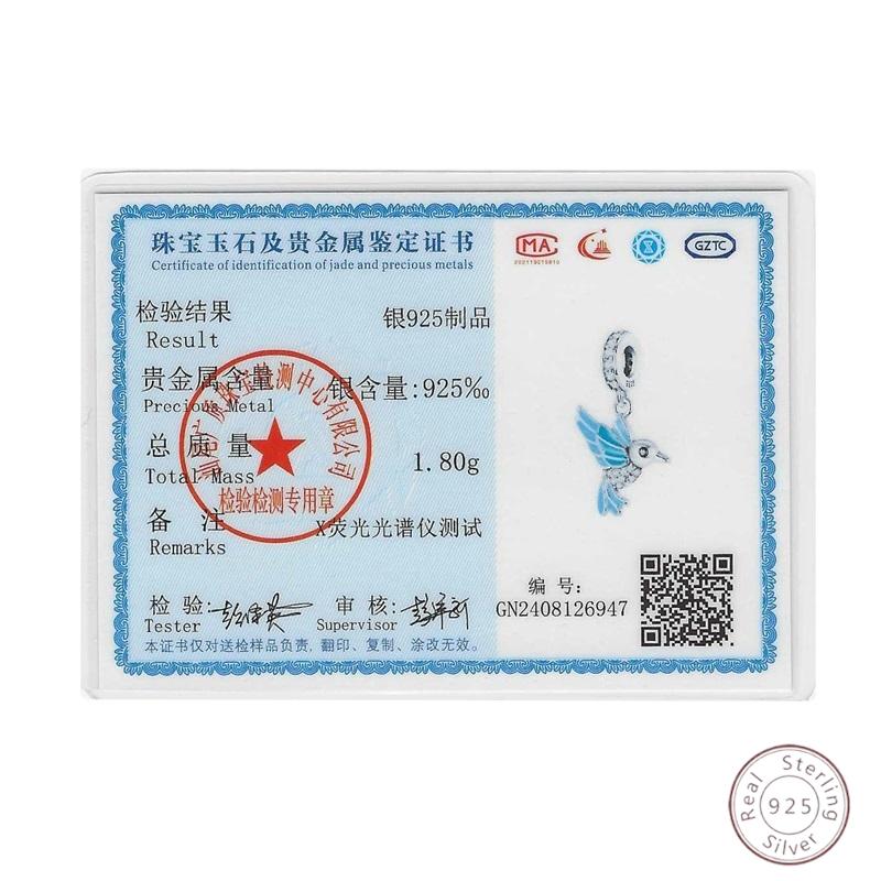 100% Copper Bird Animal Shiny Zirconia Charm Beads 3Mm Diy Holiday Fine Jewelry Gift Making