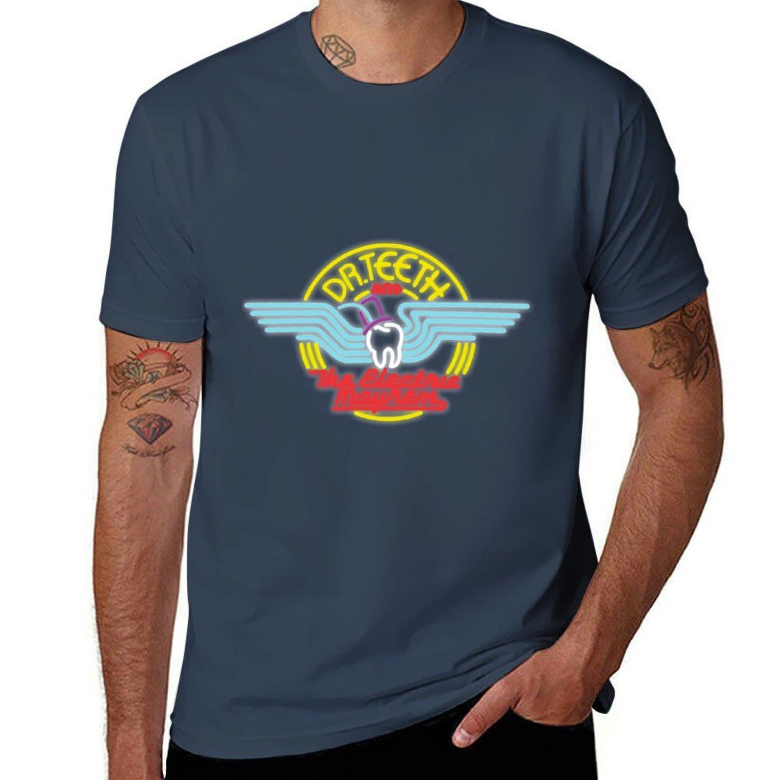 Dr Teeth And The Electric Mayhem Tshirt Plus Size Simple Casual Top S