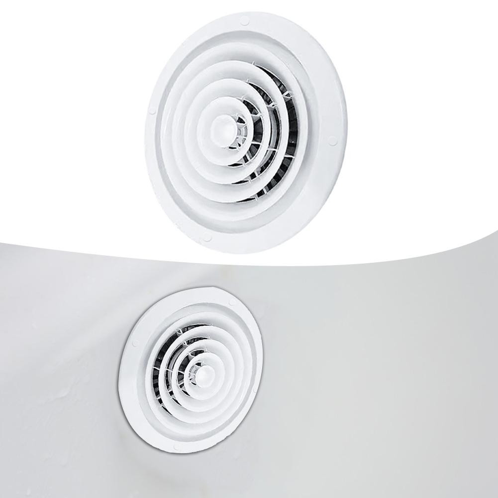 Adjustable ABS Ventilation Hood Round Ventilation Cover High Quality For Ducting Ceiling Wall Hole For Indoor Exhaust