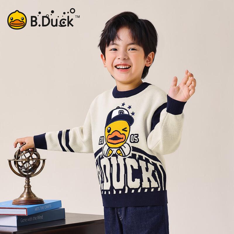 B.Duck Boys' Casual Knitted Sweater