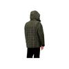 Carhartt WIP Giacca da uomo FW22 con cappuccio e maniche lunghe, stampa a quadri, verde I030834-0ZP-XX