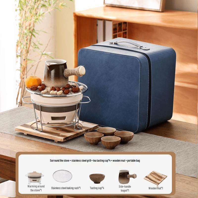 Portable Ceramic Tea Brewing Set
