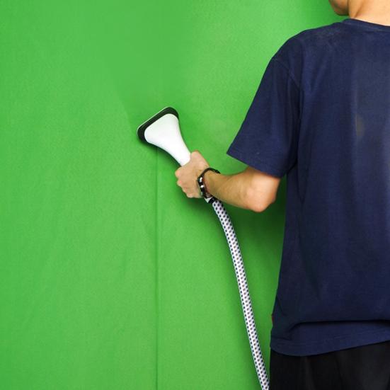 Green Screen Backdrop Double Thickness Non-fading Soft Opaque Washable Short Video Props Vertical