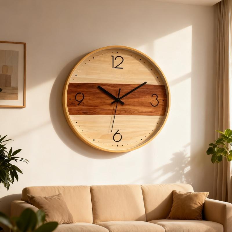 Wall Clock Silents None Ticking Wall Clock Battery Operated Clocks Easy to Read Home/Office/Kitchen/Classroom/School Clock