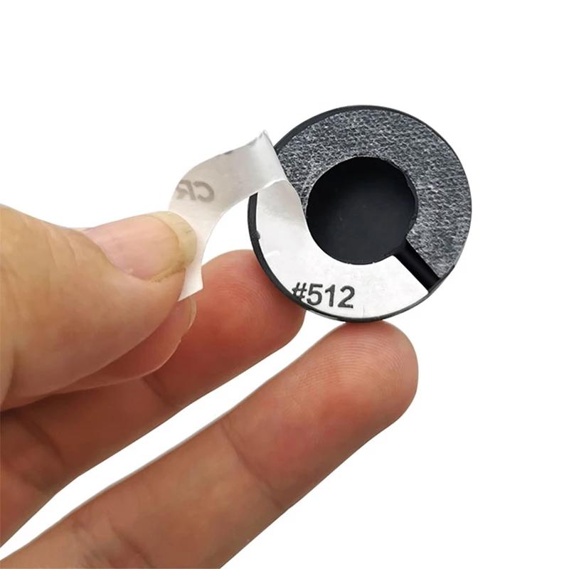 12 Piezas Almohadilla Antigolpes de Silicona para Puerta de Coche Pegatinas Amortiguadoras de Aislamiento Acústico Para Volvo XC90 V90 V60 XC60 V40 S80 S60 S90 C40 XC40