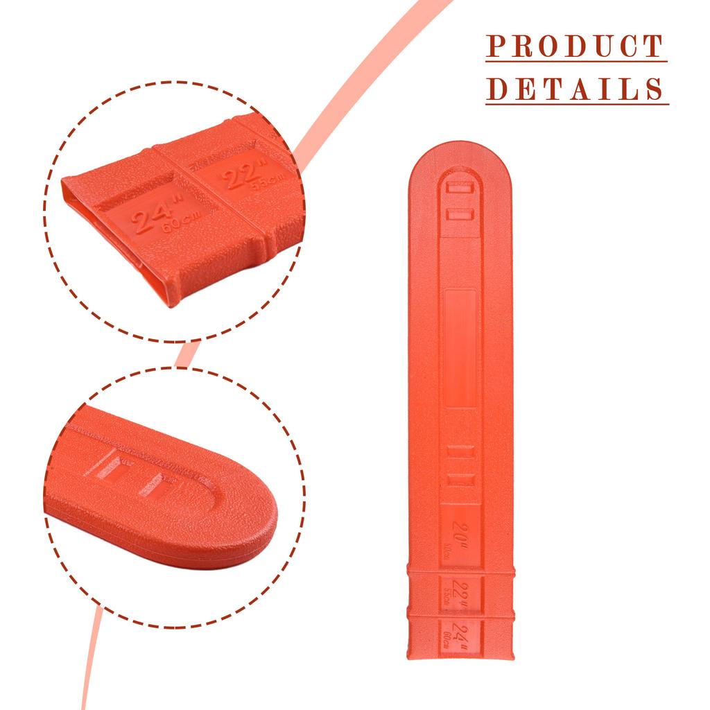 Chainsaw Bar Scabbard for 21 25 Chainsaws Compatible with 038 044 046 066 For MS 440 441 460 Protects Against Accidental Damage