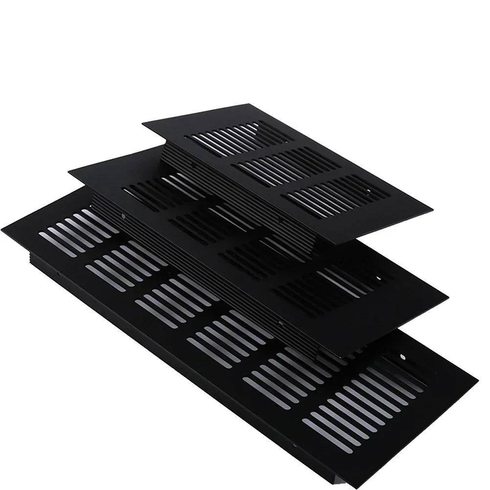 150mm Ventilation Grills Aluminium Rectangular Breathable Mesh Cabinet Wardrobe Air Vent Grille Ventilation-Cover Exhaust Grid