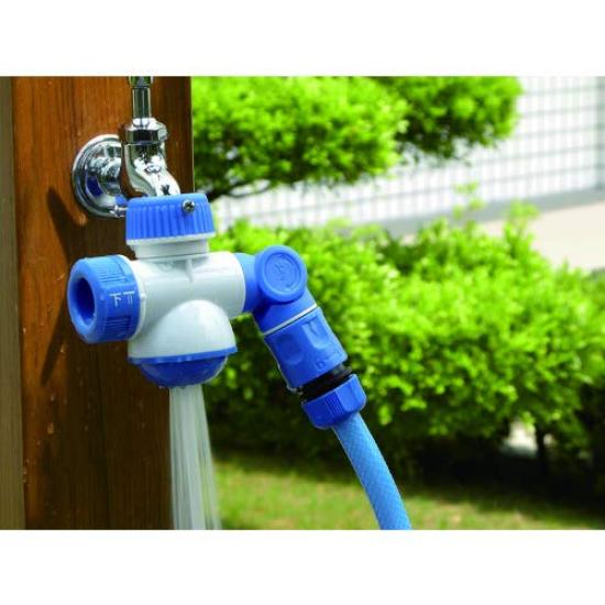 TRUSCO TSDPL Double Port Branch Faucet with Shower