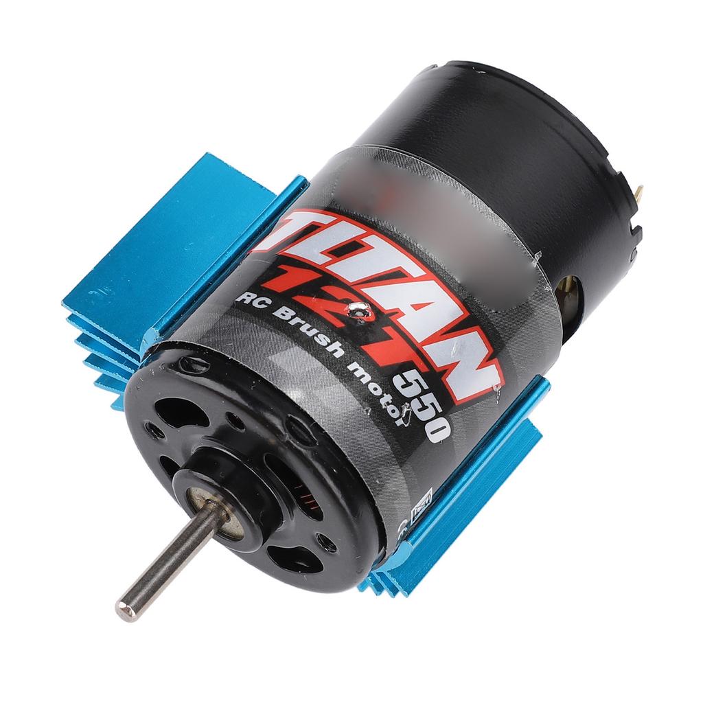 550 RC Car Motor Universal Brushed Motor with Blue Heat Sink for Axial SCX10 for Hpi for Redcat JL 90046