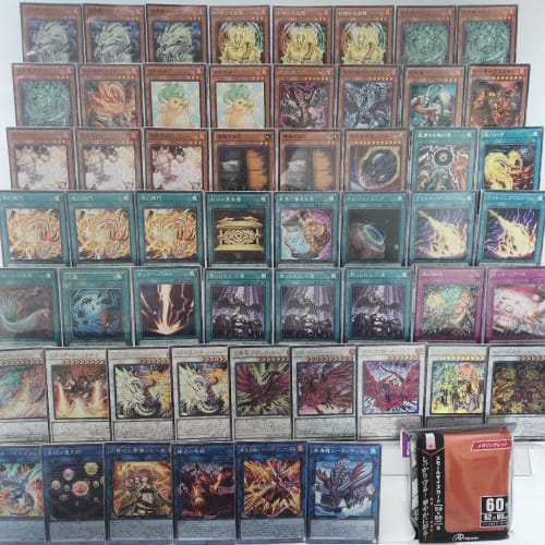 

[Deck Sale] Heavenly Cup Dragon Deck Pre-built Deck with Sleeves Heavenly Cup Dragon Phaedra, Transcend Dragion, the Brilliant Super Dragon, Bident Dr