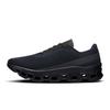 On Cloudmonster 1 Size High Rebound Men's Sneakers, 26.5cm, Black, Running, Cushioning,