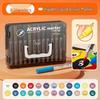 Washable Soft Tip Acrylic Marker for Kids - Layerable Watercolor Pen for Elementary Art
