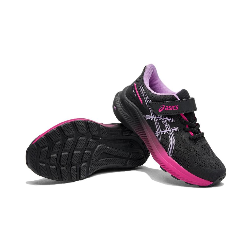 New Asics GT 1000 13 Slip Resistant And Breathable Low Top Kids' Running Shoes Black Children Aged 3 7 Years Old 1014A344-005