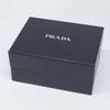 Prada Brand New, Unused 1NR016 Triangle Logo Patent Mini Pouch with Drawstring and Chain Shoulder Bag Cherry/GDHardwareUsed