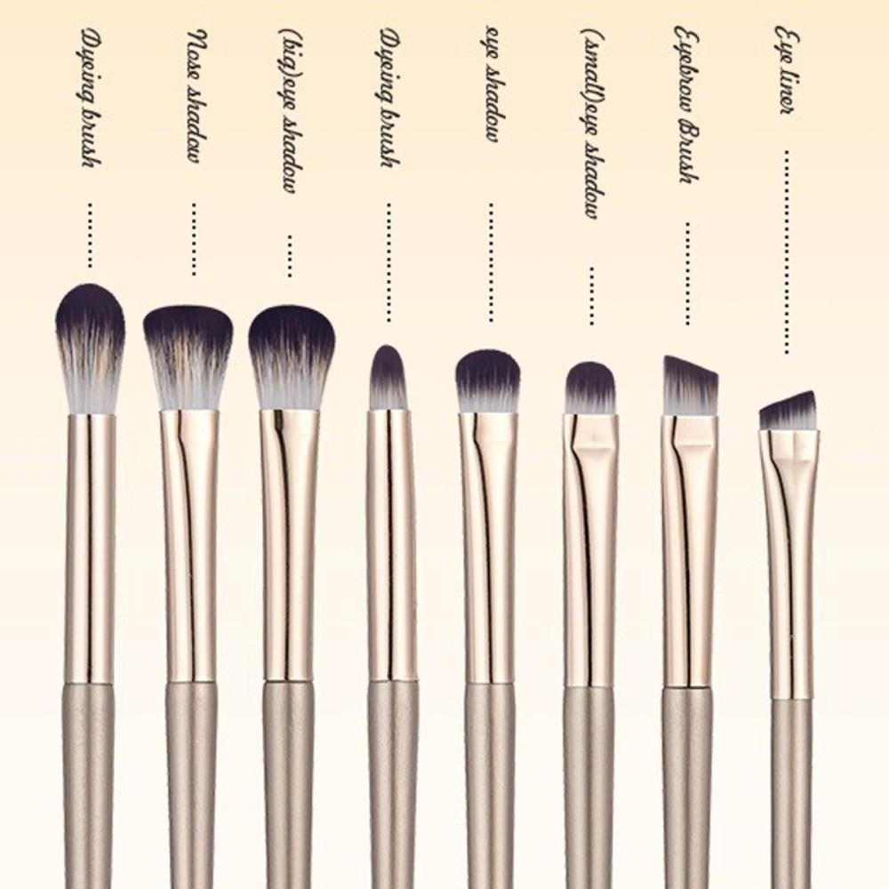 Professional Cosmetics Brushes Tools Kits Gold Eye Makeup Brush New Makeup Brushes Set Women