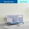 Multi-Tier Galvanized Pet Cage for Boarding, Breeding & Hospitalization