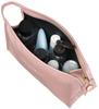 Compact women's cosmetic bag made of eco-leather - Peterson