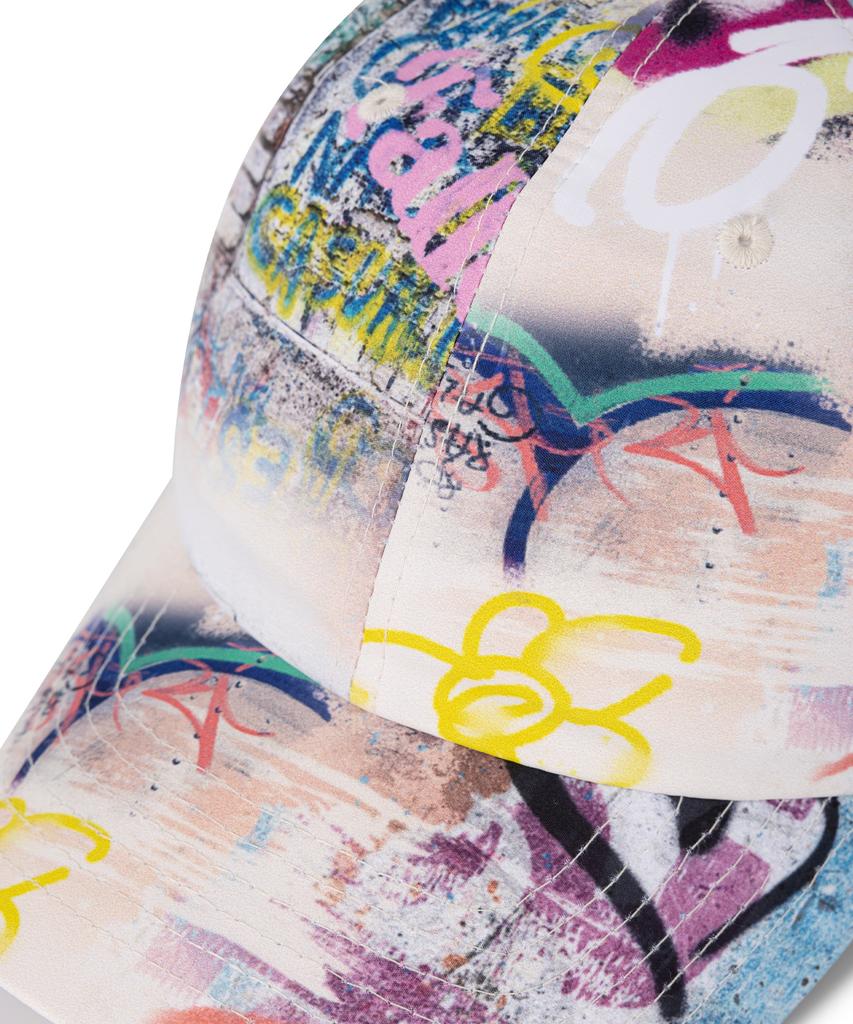 FALLETT Youth Graffiti Ball Cap Ivory