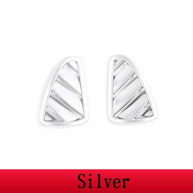 

Для Mercedes Benz B Class W247-аксессуары для приборной панели автомобиля, кондиционер, вентиляционное отверстие, накладка, ABS, хром серебряный