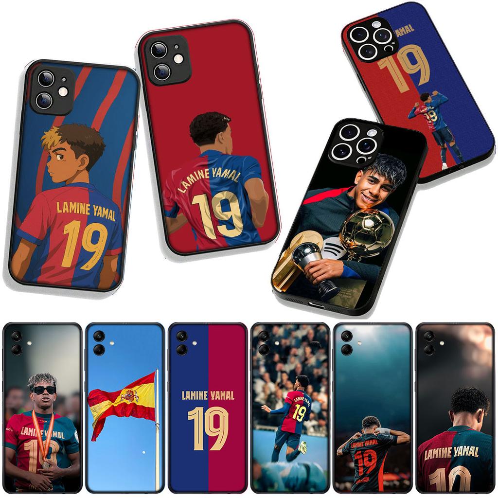 Soccer No 19 Sports Football No19 for Samsung Galaxy A36 A17 A26 A07 A35 A54 A53 A13 A33 A34 S8 S9 S20 S21 FE S10 Plus Case