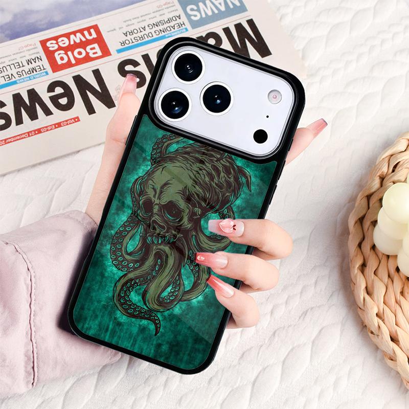 Marine Life Ocean Octopus Phone Case For IPhone 17 16e 15 14 13 12 11 Pro Max Air Mini Soft Protective Cover