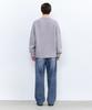 INSILENCE Shetland Wool Crewneck Sweater Lilac