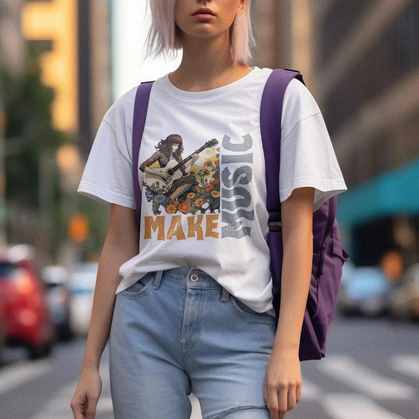 Guitarist T-Shirt Guitar Player 2XL
