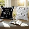 Rock Punk Bands Album Double-Sided Printed Pillow Cover Short Plush Suitable Living Rooms Bedrooms Sofas Throw Cushion Cover