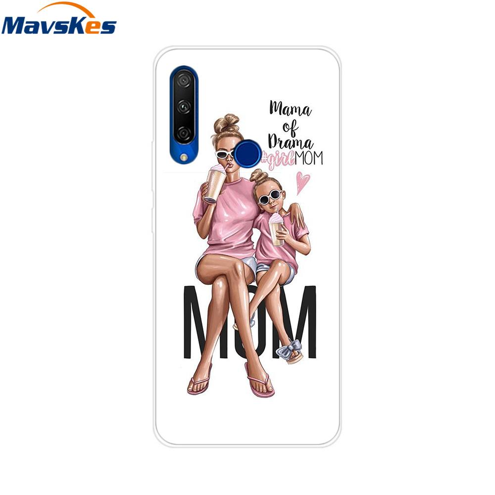 Painted Case For Alcatel 1S 2020 5028Y 5028D Case TPU Soft Silicone Cover Funda For Alcatel 1S 2020 Case Cover Etui Bumper Coque
