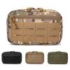 Outdoor Tactical Belt Bag Camouflage Organizer Laser Cut Molle Phone Pouch Mobile Accessories Fabric Zipper OEM Brand China