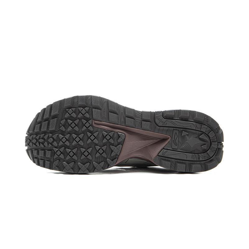 New LiNing CF Tracing, Xingchuan SE Cushioning Support Balance Low Top Hiking Shoes Unisex Withered Grass Gray AHTV015-15