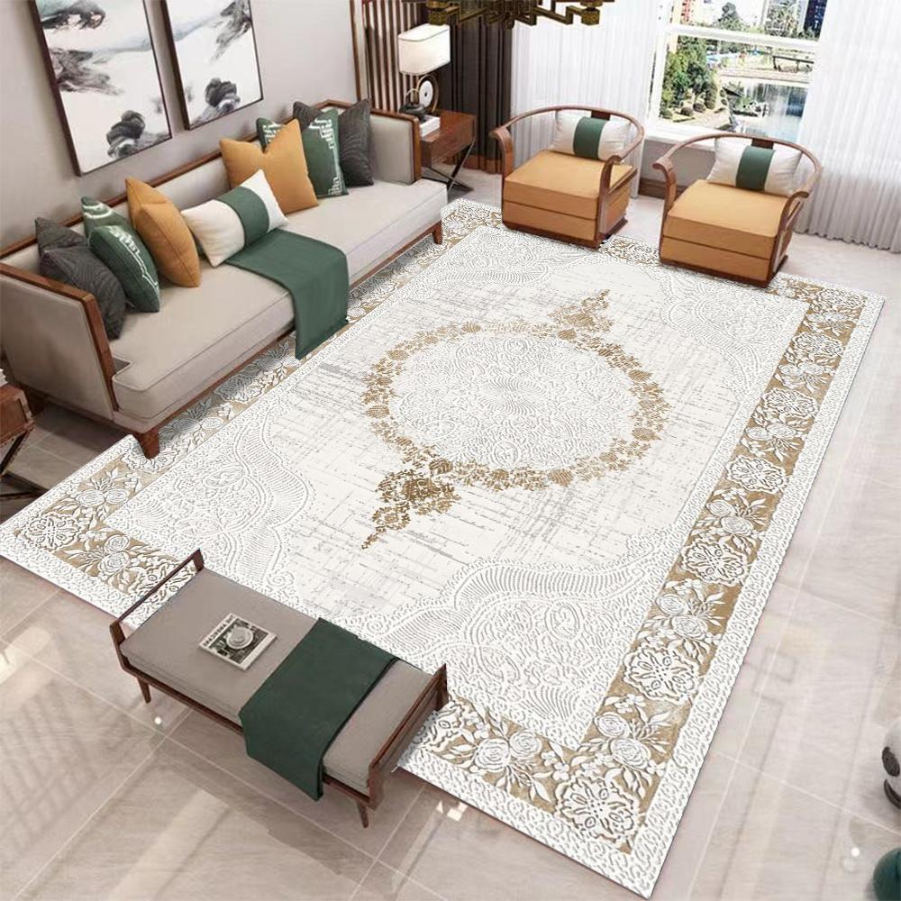 Persian Moroccan Carpet Living Room Bedroom Full Vintage Ethnic Style Carpet Sofa Decor Rug Bedside Soft Rug Kitchen Floor Mat