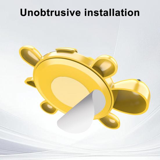 Car Phone Holder with Parking Number Plate 2-in-1 Multi-functional Turtle Shape Mobile Phone Stand 360 Degrees Rotation Vehicle Dashboard Phone Mount