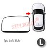 Heated Glass for Car Side Mirror with Plate for Land Rover Discovery 3 04-09 Freelander 2 06-10