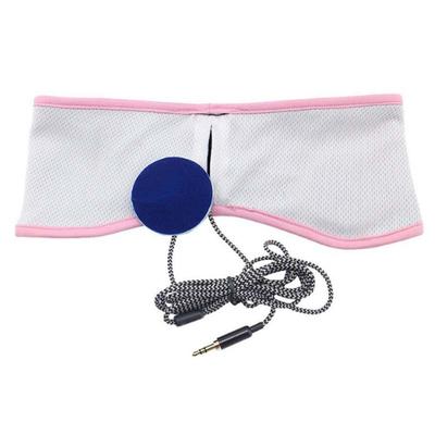 Spor Kulaklığı Uyku Maskesi Gürültü Önleyici Kulaklık Kafa Bandı 3.5mm Kablolu Kulaklık Akıllı Telefon PC için Müzik Çalar