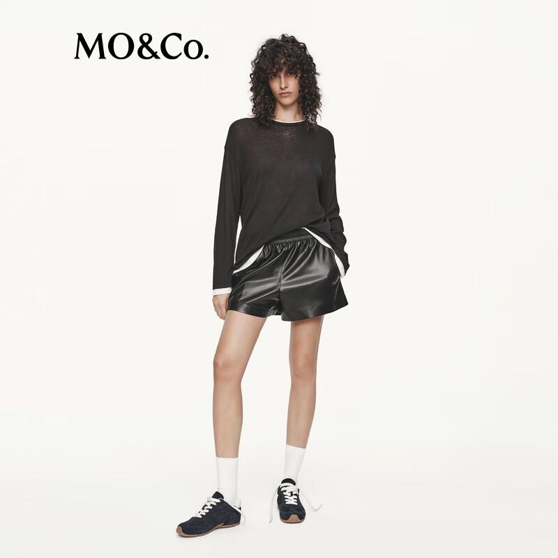

MO&Co. Faux Two-Piece Blended Knit Sweater M/165