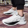 Men's casual fashion four seasons breathable outdoor sneakers light soft-sole speed running shoes students racing sports shoes