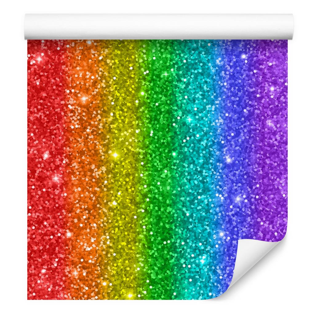 Purple and Red Glitter Wallpaper for Living Room and Bedroom 50x1000