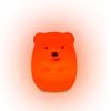 USB Rechargeable Touch Sensitive 8 Colors Cute Bear Baby Night Light Led Lamp for Kid Bedside Night Light
