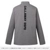 Mercedes-Benz Collection Genuine Callaway Long Sleeve Mock Neck Shirt, Gray, Size L