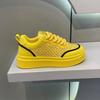 Summer new breathable mesh soft bottom low-top casual lace-up lightweight board bm