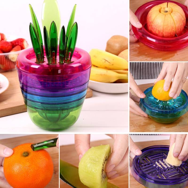 Kitchen Food Processor With Sharp Blades For Chopping Fruits And Vegetables And Salad Preparation