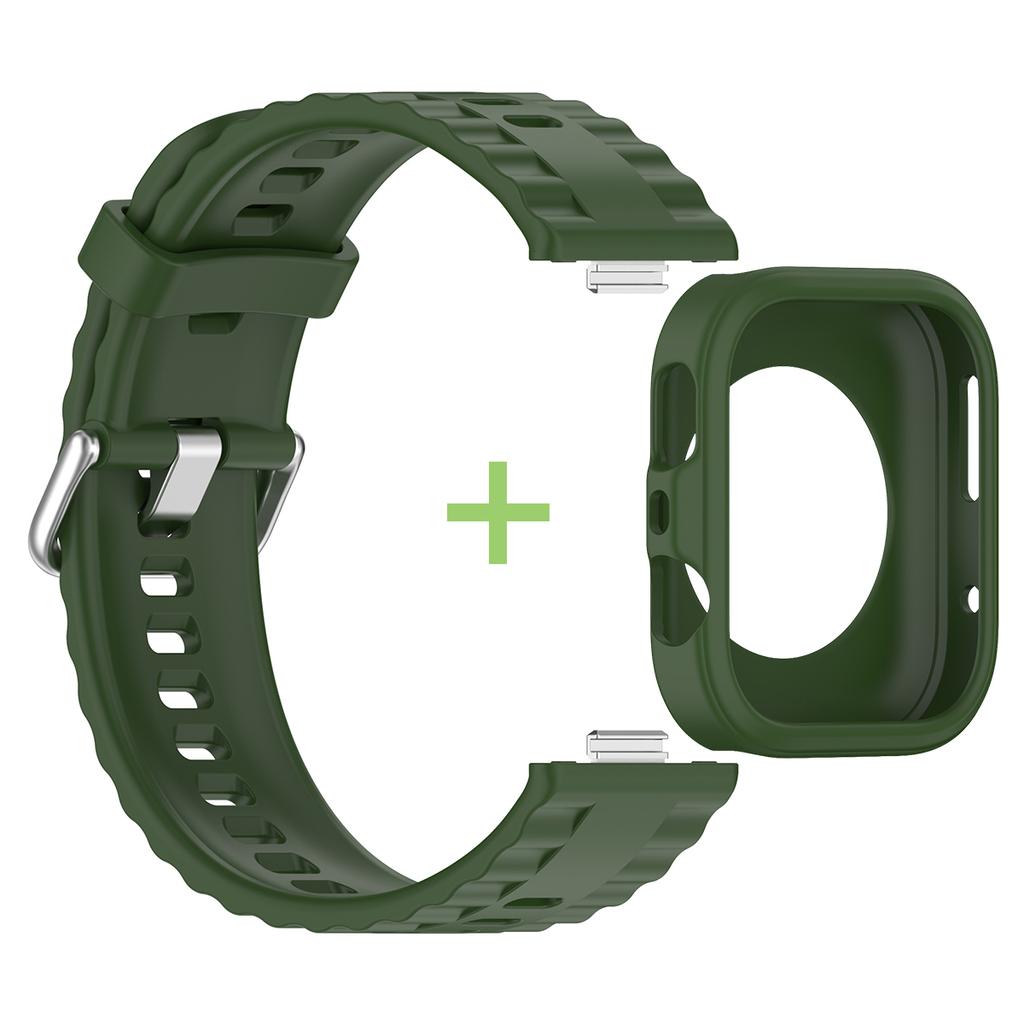 Silicone Strap+Protective Case For Huawei Watch Fit 4 Fit4 Pro Smartwatch Protector Soft Shell Bumper Cover Huawei Watch Fit4Pro