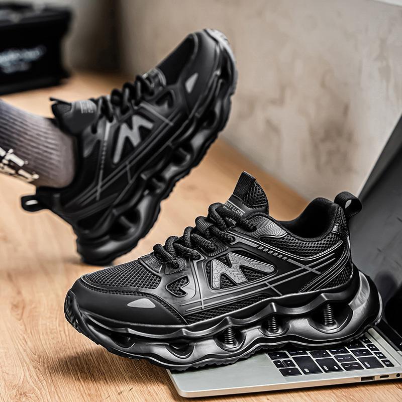 New Fashion Men 's Four Seasons Comfortable Thick Sole Shoes Students Boys GirlsTrending Soft Sole Breathable Casual Running Sneakers