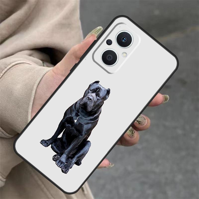 Italian Cane Corso Mastiff Dogs Case For OPPO Reno 4Z 5Z 8T 10 11 Pro 11F 7 8 5 6 Lite OPPO Find X6 X5 Pro X2 X3 Neo Cover